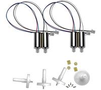 E88 Drone Teng1 pièces compatibles Compatible avec Drone Pliable E525 LS-E525 RC quadrirotor Comprenant Bras Moteur hélices Engrenages Accessoires Compatible avec E88 Pro(Plug 4MOTOR 8MM 7T)