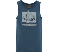 E9 - Débardeur en coton biologique - 1Caffe M Apatite pour Homme en Coton - Taille L - Bleu Bleu L