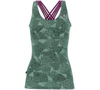 E9 - Débardeur en coton biologique - Noa2.2 Fern pour Femme en Coton - Taille XS - Vert Vert XS