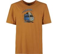 E9 - T-shirt en coton biologique - Furgo Land pour Homme en Coton - Taille M - Marron Marron M