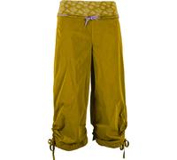 E9 - Pantalon 3/4 respirant d'escalade - N Cleo2 W Grape pour Femme en Coton - Taille XS - Jaune Jaune XS