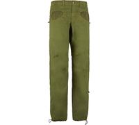 E9 - Pantalon d'escalade - Rondo Flax2 Rosemary en Coton - Taille L - Vert Vert L