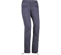 E9 - Pantalon stretch en coton bio - Onda Slim2 Plumbago pour Femme en Coton - Taille S - Bleu Bleu S