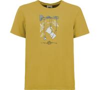 E9 - T-shirt en coton bio - Bond Curry pour Homme en Coton - Taille XL - Jaune Jaune XL