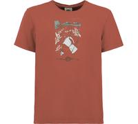E9 - T-shirt en coton bio - Bond Paprika pour Homme en Coton - Taille M - Rouge Rouge M