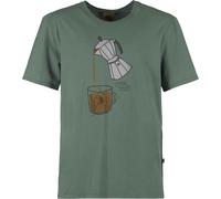 E9 - T-shirt en coton biologique - Cup M Agave pour Homme en Coton - Taille L - Vert Vert L