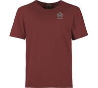 E9 - T-shirt en coton biologique - Sapiens Paprika pour Homme en Coton - Taille L - Rouge Rouge L
