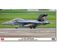 Ea-18g Growler, Vaq 138, Jaune Jackets 2022 1:72 Plastique Model Kit Hasegawa