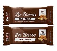 EA-FIT La Barre Gainer Beurre d'arachide 2x90 g