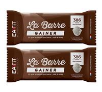 EA-FIT La Barre Gainer Chocolat et Crème vanille 2x90 g