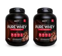 EA FIT Pure Whey Chocolat/Noisette Poudre Pour La Préparation D'Une Solution 2x850 g