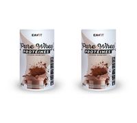 EA FIT Pure Whey Double Chocolat 360 g Poudre Pour La Préparation D'Une Solution 2x360
