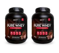 EA FIT Pure Whey Double Chocolat 850 g Poudre Pour La Préparation D'Une Solution 2x850
