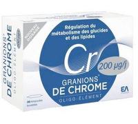 Ea Pharma Granions Chrome 200 ?g/Jour (30 Ampoules)