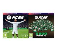 EA SPORTS FC 25 Standard Edition PCWin | Téléchargement code + EA SPORTS FC 25 5 900 POINTS FC