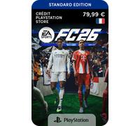 EA SPORTS FC 26 Édition Standard - Crédit PSN | Carte PlayStation | Recharge PSN