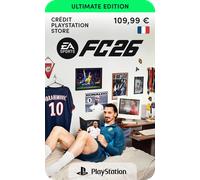 EA SPORTS FC 26 Édition Ultimate - Crédit PSN | Carte PlayStation | Recharge PSN