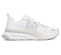 EA7 Baskets de course Emporio Armani Optical White/Silver US26EA10 7X000603 AF22914 MZ484, Blanc et argenté., 43 1/3 EU