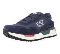 EA7 Baskets Emporio Armani Sky Captian/Asphalt U26EA02 7X000380 AF19175 MZ230, bleu, 42 2/3 EU