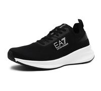 EA7 Chaussures Homme Emporio Armani Maverick Knit Noir Modèle X8X149XK349-N763, Noir blanc, 41 EU
