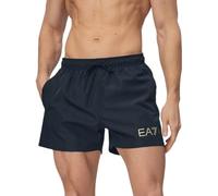 EA7 Emporio Armani Boxer pour homme 7M002000AF13049 avec logo ASV Noir doré M