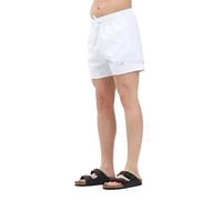 EA7 Emporio Armani 8059659615723 Costume Homme Boxer avec Logo 7M000519AF13049 - Blanc Argent S