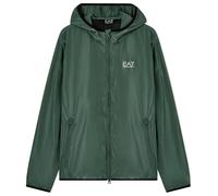 Emporio Armani - Core Identity Hooded Bomber Jacket - Homme - Vestes - Vert - Taille: L
