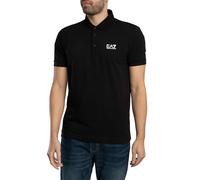 EA7 Pour des hommes Logo Polo Shirt, Noir