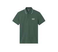 EA7 Emporio Armani 8NPF16 Polo pour homme Core Identity en piqué stretch, Ciantre vert, Medium