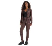 EA7 Emporio Armani 8NTV51TJ9RZ 80341498999999 Combinaison pour femme Evolution en jersey mélangé viscose stretch à capuche XL Marron
