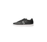 EA7 Emporio Armani Baskets basses 'CLASSIC' noir / blanc, Taille 42,5