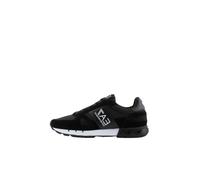 EA7 Emporio Armani Baskets basses 'Legacy' gris / noir / blanc, Taille 46