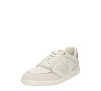 EA7 Emporio Armani Baskets basses 'NEW HERITAGE EAGLE' crème / beige foncé / coquille d'oeuf, Taille 44