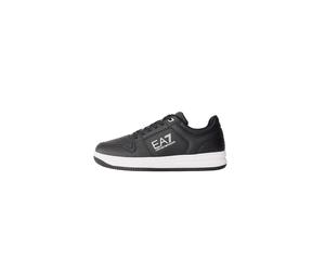 EA7 Emporio Armani Baskets basses 'SLASHER' noir / blanc, Taille 40,5-41
