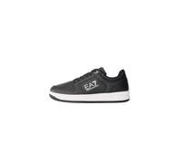 EA7 Emporio Armani Baskets basses 'SLASHER' noir / blanc, Taille 45