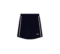 Emporio Armani Ea7, Homme, Shorts, Bleu, Taille: XL Short Bermuda Esprit Italien en mélange de coton