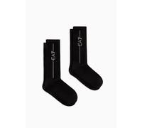 EA7 Emporio Armani Calze da training in spugna (2 Paia) Unisex da adulto Black