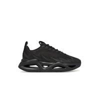 EA7 Emporio Armani Infinity Venom 7X000304 Baskets unisexe en maille avec semelle sculptée, Noir , 42 2/3 EU