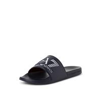 EA7 Emporio Armani Mule bleu foncé / blanc, Taille 36