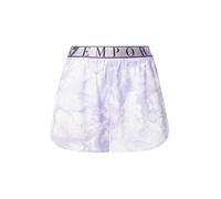 EA7 Emporio Armani Pantalon de sport lavande / noir / blanc, Taille S