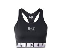 EA7 Emporio Armani Soutien-gorge de sport noir / blanc, Taille XXL
