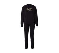 EA7 Emporio Armani Survêtement beige / noir / blanc, Taille M