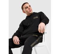 EA7 Emporio Armani Sweat à capuche Tape Centre Logo - Noir XXL