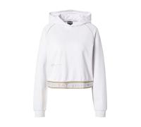 EA7 Emporio Armani Sweat-shirt 'Natural Ventus7' miel / blanc, Taille XL