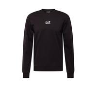 EA7 Emporio Armani Sweat-shirt noir / blanc, Taille M