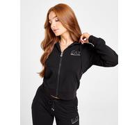 EA7 Emporio Armani Sweat zippé intégral Slim Diamante - Violet XXS