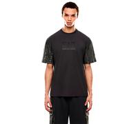 Ea7 Emporio Armani T-shirt à Manches Courtes Train Graphic Series Monogram Infill