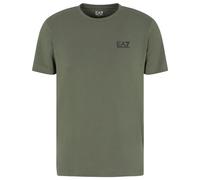 EA7 Emporio Armani T-shirt Core Identity in cotone Pima Da uomo beetle green