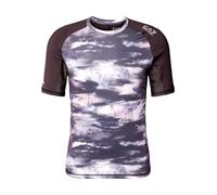 EA7 Emporio Armani T-Shirt 'Dynamic Athlete' mélange de couleurs / noir, Taille M