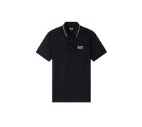 EA7 Emporio Armani T-Shirt noir / blanc, Taille L